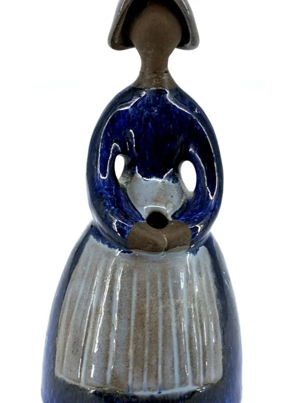 Jie Elsi Bourelius Blue Dress Girl Vase Pilgrim 7.5